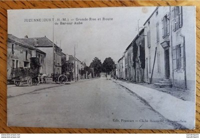 Juzennecourt - Grande Rue et Route de Bar sur Aube - Geschäfte - Kupplungen