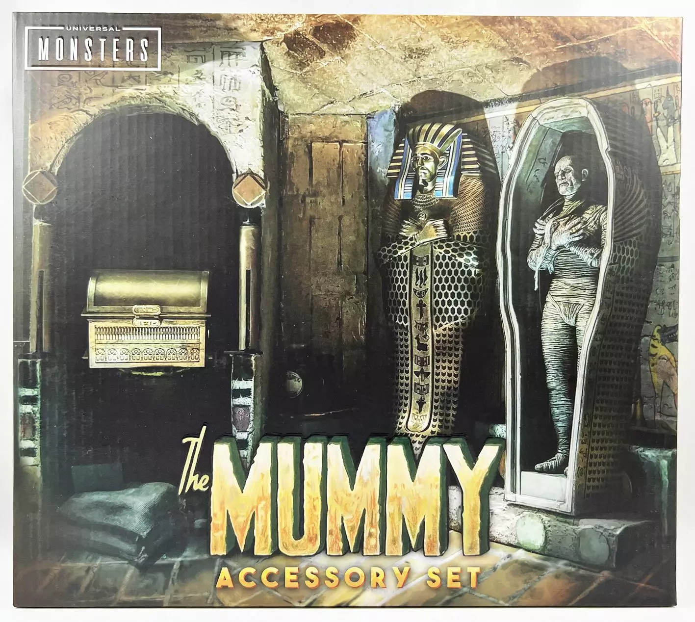 NECA Universal Monsters The Mummy Accessory Set pour figurine momie échelle 1/10