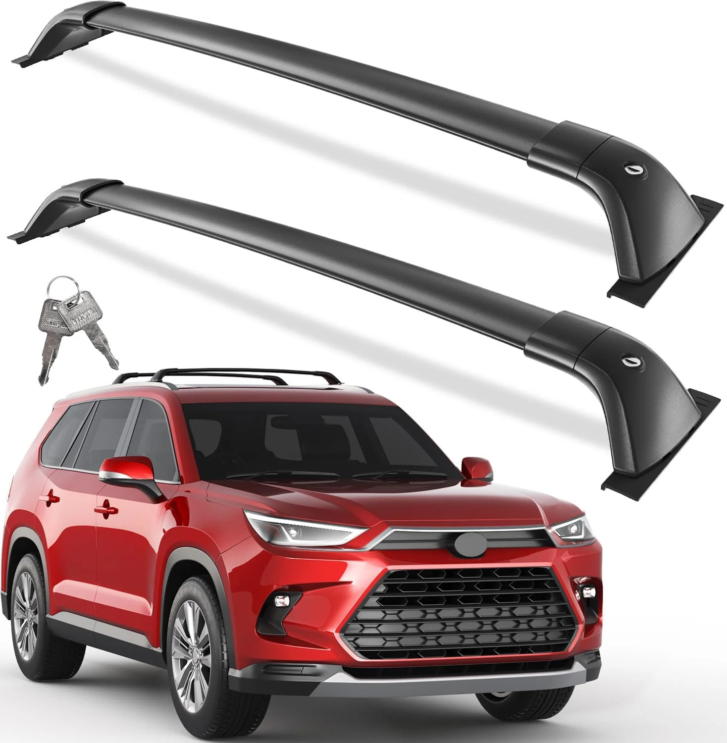 Roof Rack Cross Bars for Toyota Grand Highlander & Lexus TX 2024-2026