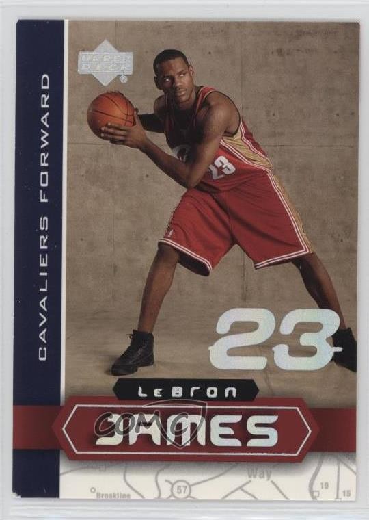 2002-03 Upper Deck UD Superstars Gift Box Bonus LeBron James #LBJ-3 0ls