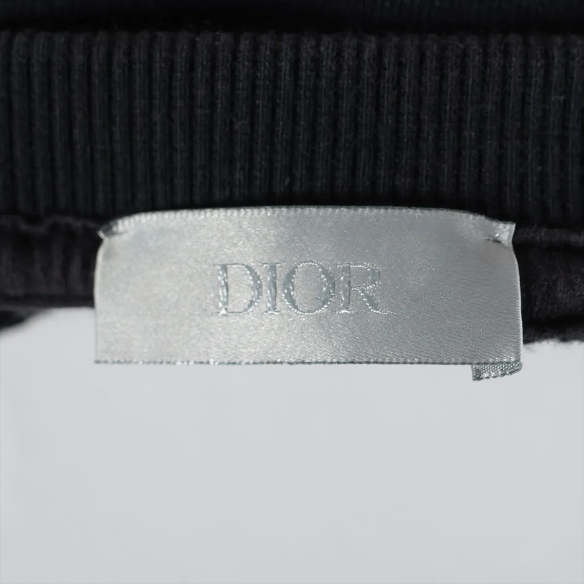 Dior Cotton Basic knitted fabric M Men's Black  293J674H0531 Back embroidery thumbnail 5