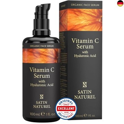 Vitamin C Serum Gesicht 100 ml - Vitamin C hochdosiert auf Bio Aloe Vera Basis