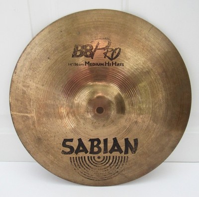 SABIAN B8 PRO 14'' / 36 cm MEDIUM HI-HAT TOP CYMBAL B8 ALLOY BRILLIANT *BEGINNER*