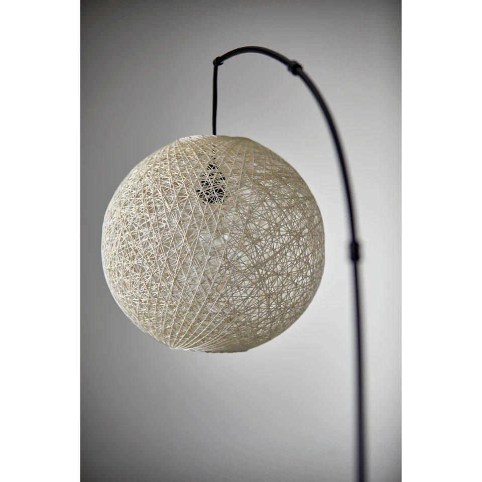 Lámpara arco bronce Adesso Havana Foto 3 de 4