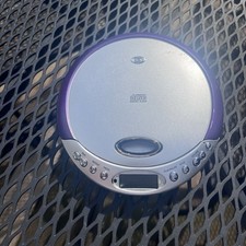 Vintage CD player Duraband Blue Silver Digital Stereo CD-566 Used UNTested