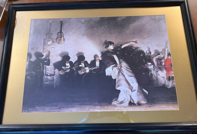 El Jaleo - John Singer Sargent Print 39'' x 27''