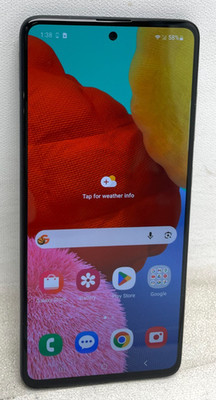 Samsung Galaxy A51 - 128 GB - Prism Crush Black (Verizon) SM-A515U Very good cnd