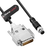 0.7M 2.3ft CCB-M8DSIO-05 M8 5-Pin B-Code DB15 I/O Cable for Cognex in-Sight 8000