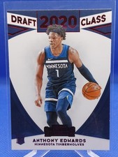 Anthony Edwards 2020-21 Panini Contenders Draft Class Red Foil #5 Rookie RC NBA