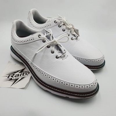 Mens Size 9 Adidas Golf Shoes MC80 Spikeless Cloud White Silver Metallic IE3526