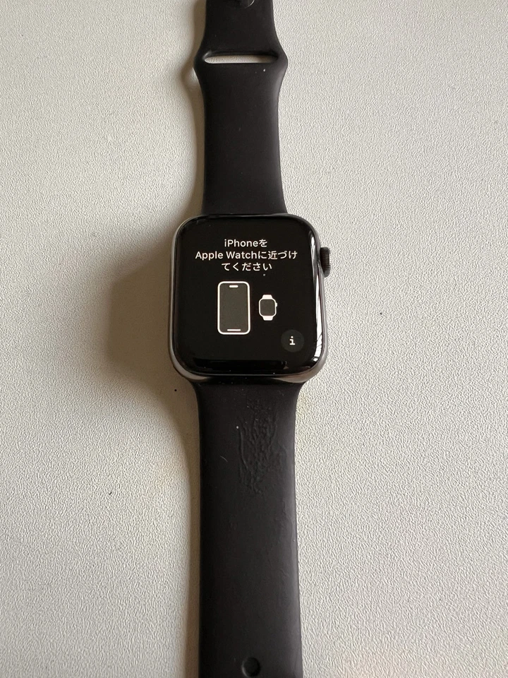 Apple Watch Series 6 44mm 32GB Graphite Stainless Steel Case ( GPS + Cellular) - Image 4 of 4