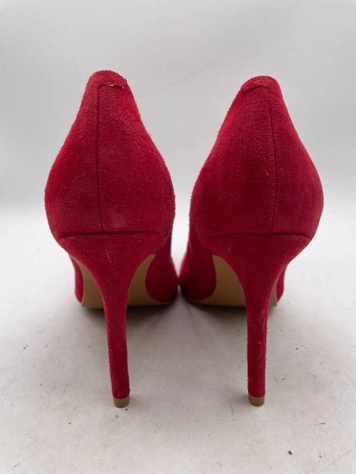 Zapatos de tacón Charles by Charles David para mujer talla 6,5 M mezcla de cereza profunda sin cordones Foto 3 de 4