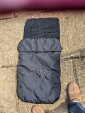 Hauck Folding Pushchair with Cosy Toes and Rain Cover Grey Excellent Condition