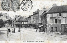 CPA Argenteuil - Place de l'Eglise