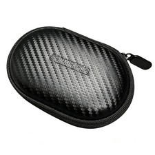 Hard EVA Carrying Case for Wireless Earphones, Shockproof Travel Black