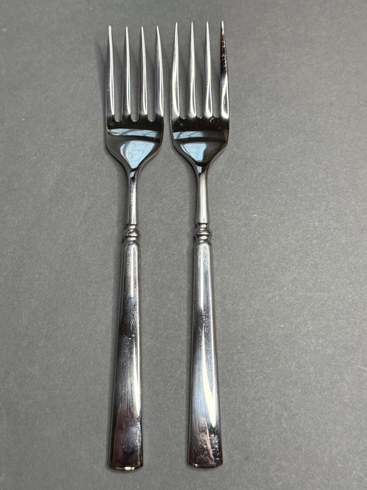 Oneida EASTON by 2 Piece Lots Gloss Stainless Flatware VGX V