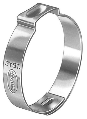 #ad Auveco 18447 Crimp Hose Clamp 1quot; Zinc Finish Low Pressure Pack of 25 $959.48