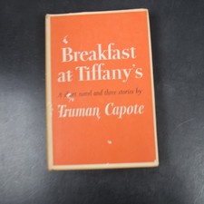 Breakfast at Tiffany's Truman Capote 1958 First Edition 5th Print Random House