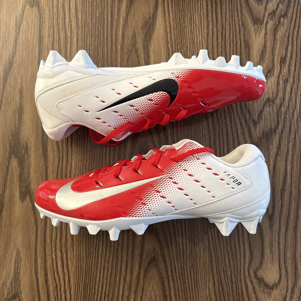Nike Vapor Untouchable Speed 3 Size 10 Varsity TD Football Cleats 917167-106 Red Nike Vapor Untouchable Speed 3 Low Red for Sale  main image 3