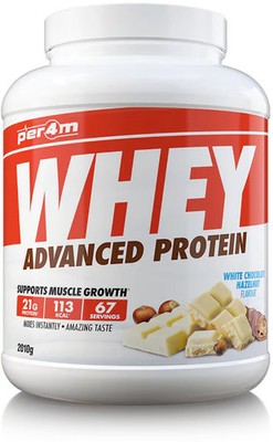 Per4m Whey Advanced Protein, 2010 g Dose, White Chocolate Hazelnut