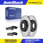 Front Drilled Slotted Brake Rotors Ceramic Pads for Pontiac Sunfire 2.2L