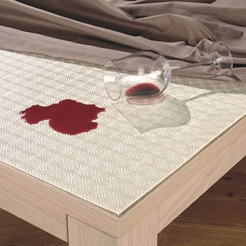 Table protector Heat Resistant Felt Anti Slip Grey Cream Brown Beige meter - Image 4 of 4