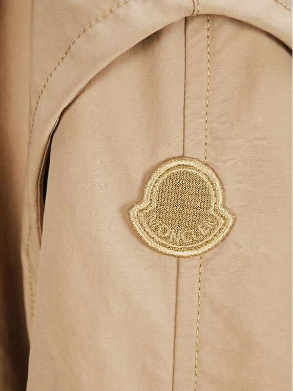 MONCLER 2 Genius 1952 CORALLO Trench Coat Collare Spacco Cintura Ventilazione 0 XS 1 S