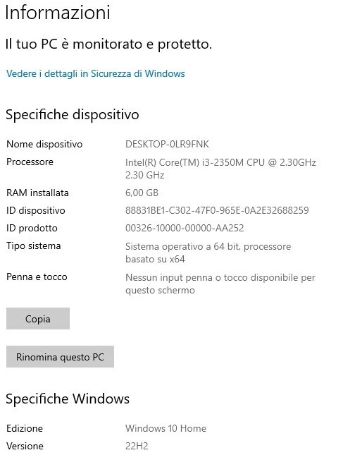 Toshiba C660-2QZ (Intel i3-2350M + Ram 6GB + HDD 500GB) - Immagine 4 di 4