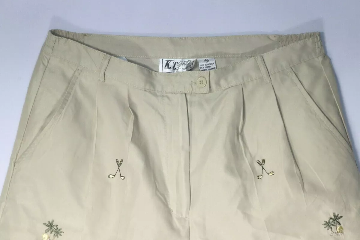 Ladies golf shorts size cheap 14