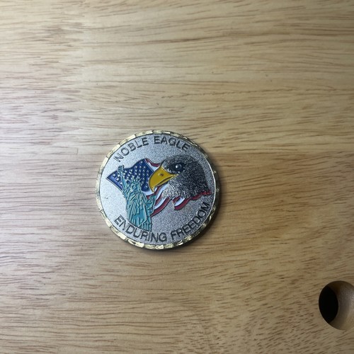 US Military Challenge Coin Lot of 4 VFW California Ladies Auxiliary Noble Eagle - Picture 3 of 9