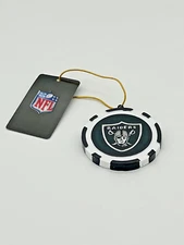 Las Vegas Raiders Game Chip Ornament NFL Football Team Sports America
