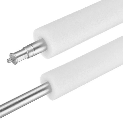 2pcs Pipe Insulation Foam Tube Split Pipe Lagging 15mm ID 40mm OD 3ft, White - Picture 5 of 7