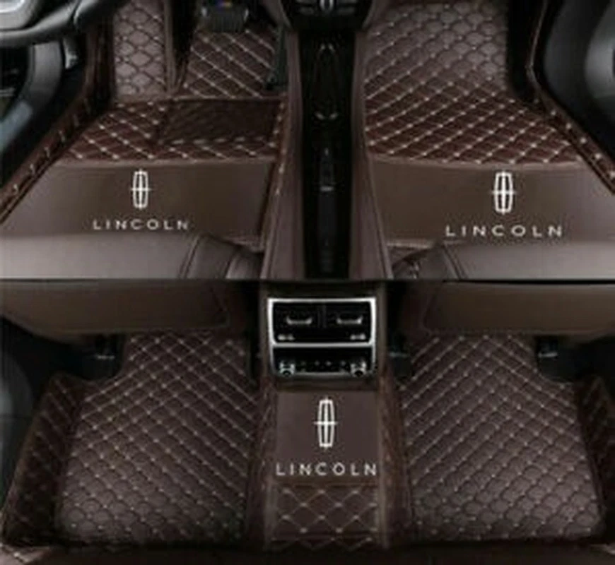 For Lincoln Car Floor Mats All Models Waterproof Custom Auto Rugs Carpets Liners - Image 2 of 4