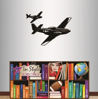 Vinyl Decal Airplane Plane Jet Fighter Military Boys Kids Room Wall ...
