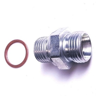 VW Bus T2 T3 Turbolader Stutzen an Ölrücklaufleitung 1.6 TD JX Adapter Ölleitung