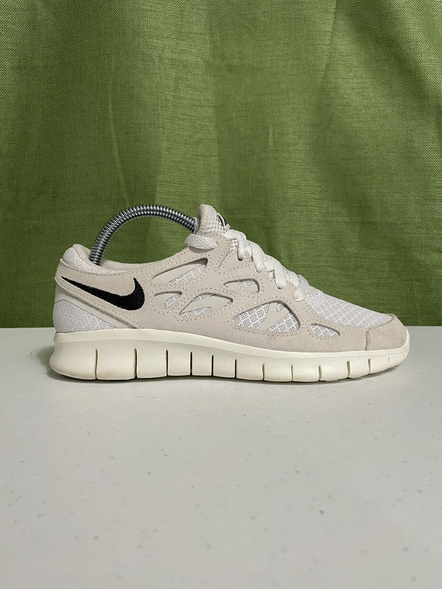 Size 7.5 Nike Free Run 2.0 Womens Running Shoes Light Bone