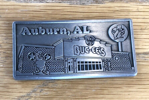 Buc-ee's Souvenirmagnet - Auburn Alabama - Zinn 1,5 x 3,0 Zoll - Brandneu - Bild 1 von 2