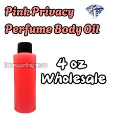 Pink Privacy Fragrance Body Oil For Women. 4 oz Wholesale