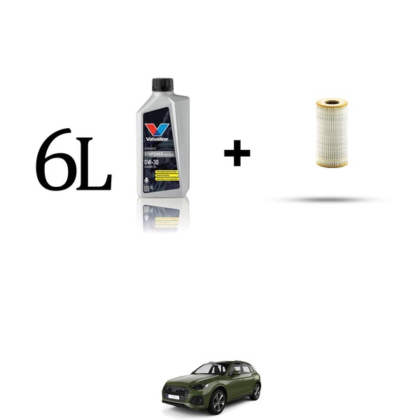 ÖLfilter Kit Und 6L FüR Audi Q5 II (Fyb, Fyg) SQ5 TDI 251KW Ab 2021-image