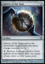 Sphere of the Suns -Foil Light Play MTG Mirrodin Besieged