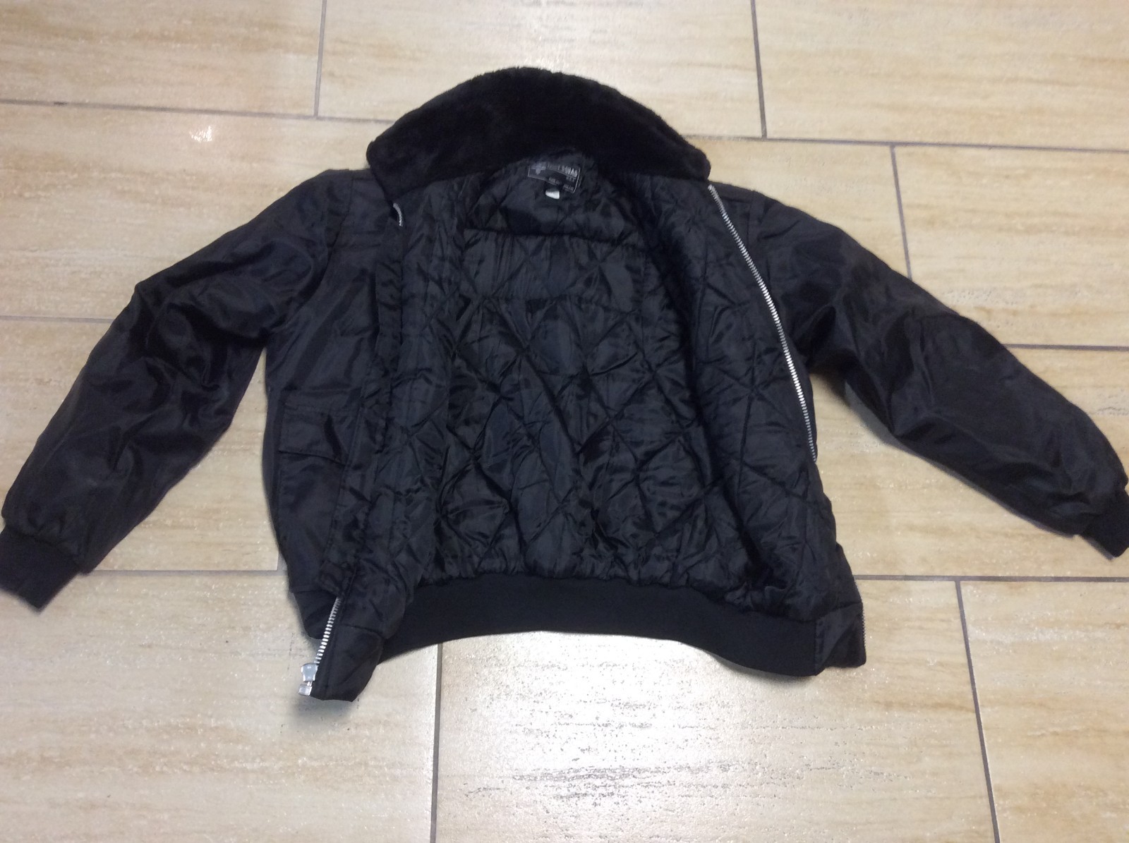 Tact Squad Security Bomber Jacket  Black Medium - image 4