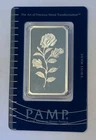 1oz 999 Silver PAMP SUISSE 🌹ROSE🌹 Ingot Sealed in ASSAY