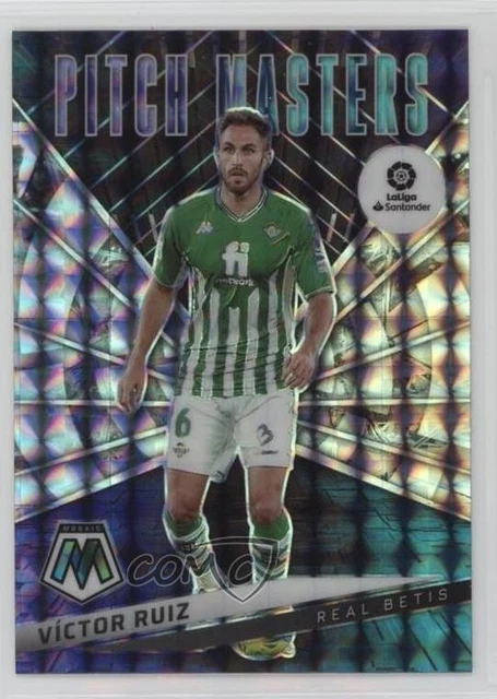 2021-22 Panini Mosaic La Liga Pitch Masters Mosaic Prizm Victor Ruiz #21 0h1c