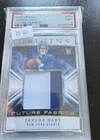 2025 Panini Origins - Rookie Patches Jaxson Dart #RPH-JDT /199 (MEM, RC)