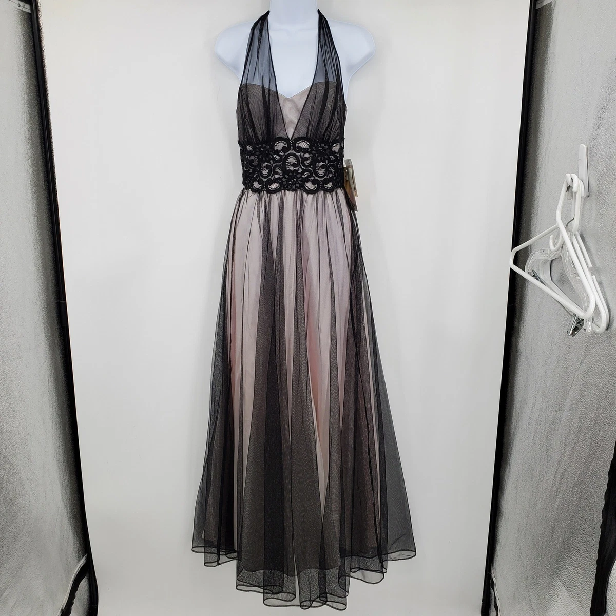 helsi tessa long-sleeve appliqu a-line maxi dress Vintage 90s Satin Lace Up Prom Dress Baby Pink  Call Me The Breeze