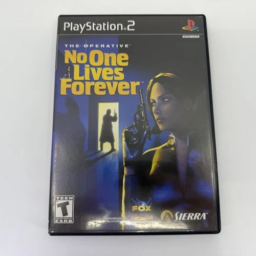 Operative No One Lives Forever Sony PlayStation 2 PS2 CIB Complete w/ Reg Card