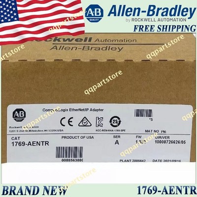 Factory Sealed AB 1769-AENTR/A Ethernet/IP Adapter Free Ship 1769 AENTR serA US