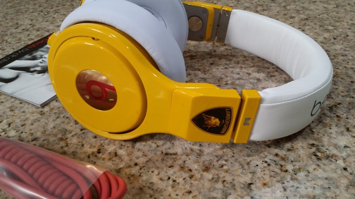Beats by Dr. Dre Pro Beats Over the Ear Headphones Yellow limited