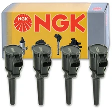 4 pc NGK 48617 U5184 Ignition Coils for UF537 UF191T UF191 UF-191 IC63SB cr