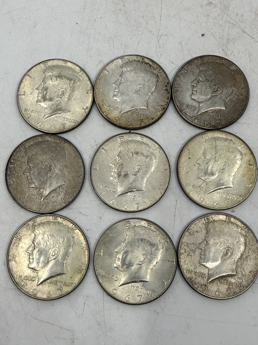 1967 肯尼迪美国半美元硬币(1964-现在) | eBay